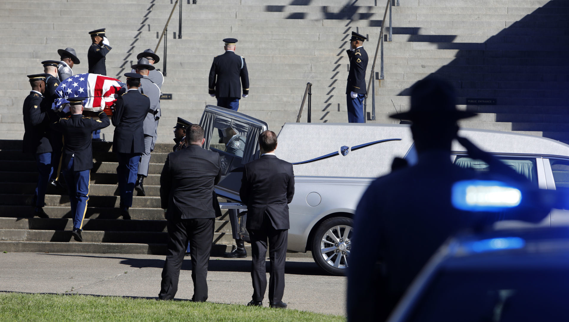 Hollings Funeral
